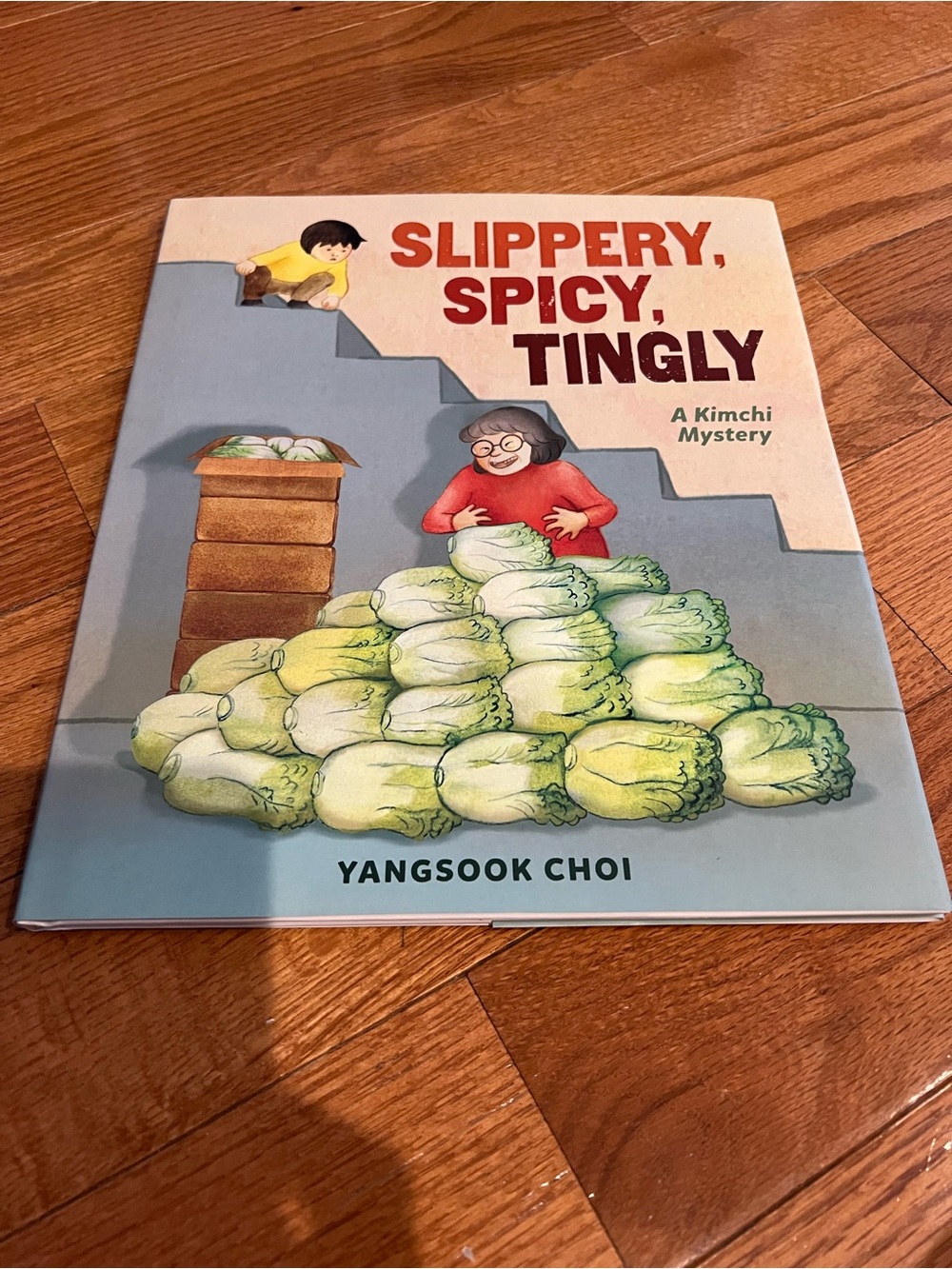 Slippery, Spicy, Tingly: A Kimchi Mystery by Yangsook Choi - Hardcover - Signed